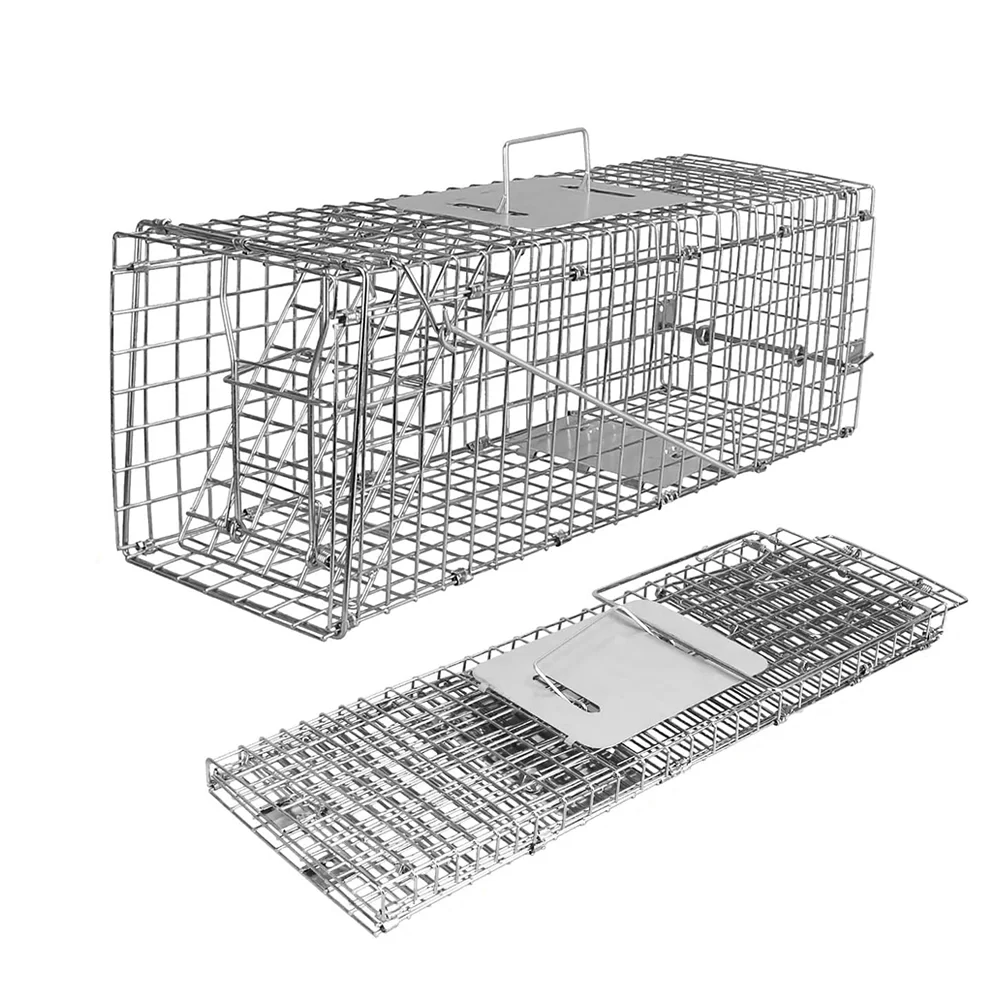Cage piège animal humain